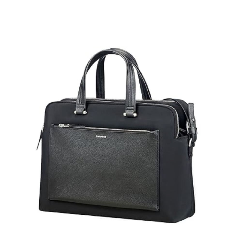 SAMSONITE Zalia Black Travel Tote Laptop Bag W/ Shoulder Strap